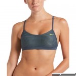 Nike Swim Women's Sport Mesh Crossback Bikini Top Monsoon Blue  B07PZVJSNG